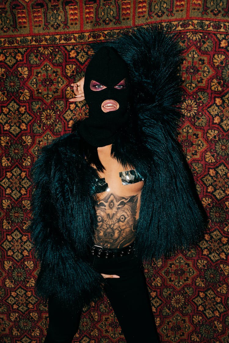 Woman In Balaclava