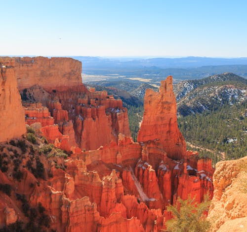 Imagine de stoc gratuită din atracție turistică, bryce canyon parc național, canion