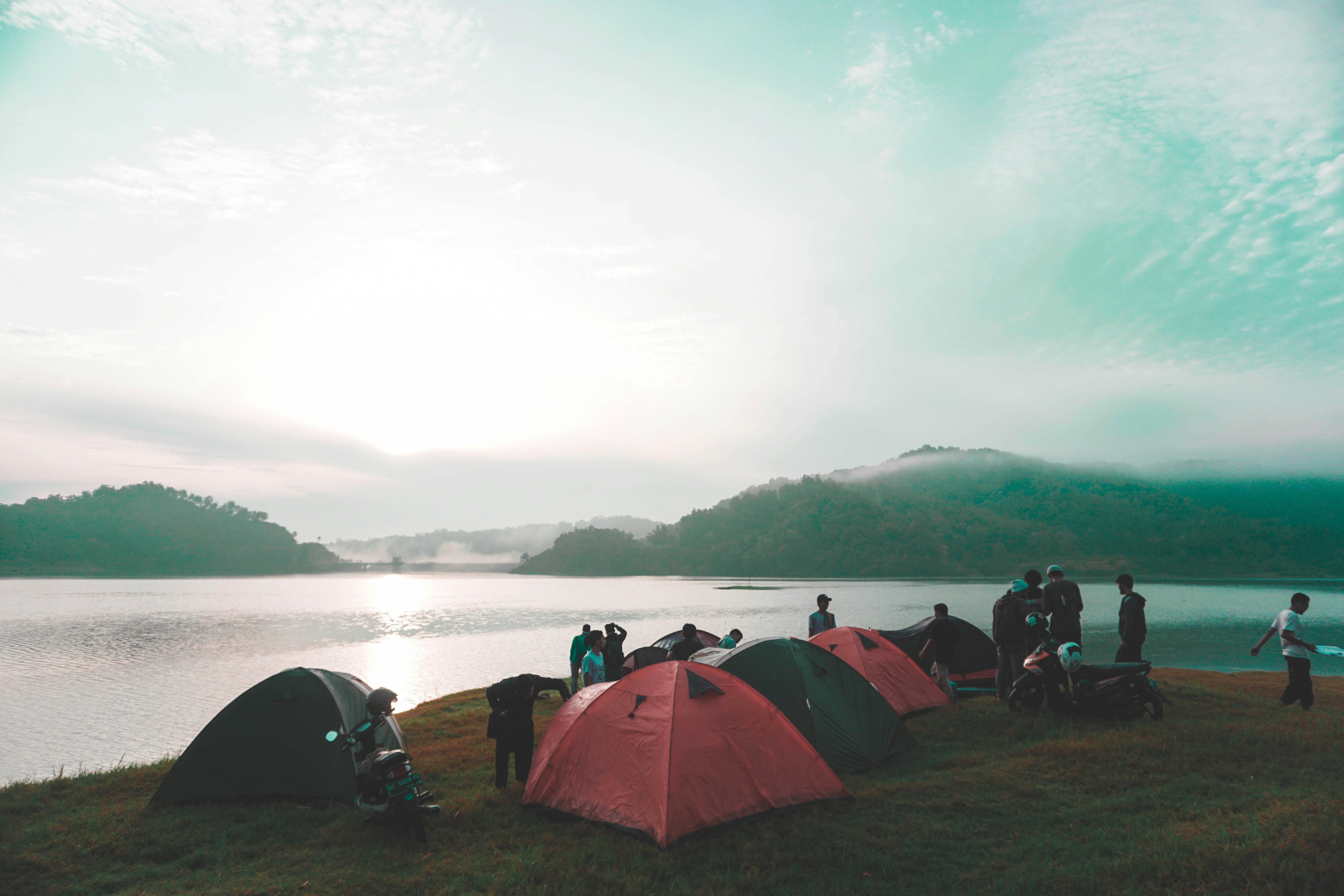 Free stock photo of adventure, camp, early morning