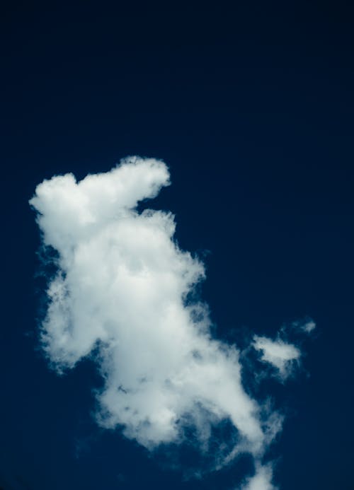 Ingyenes stockfotó fehér felhők, felhőképződés, függőleges lövés témában