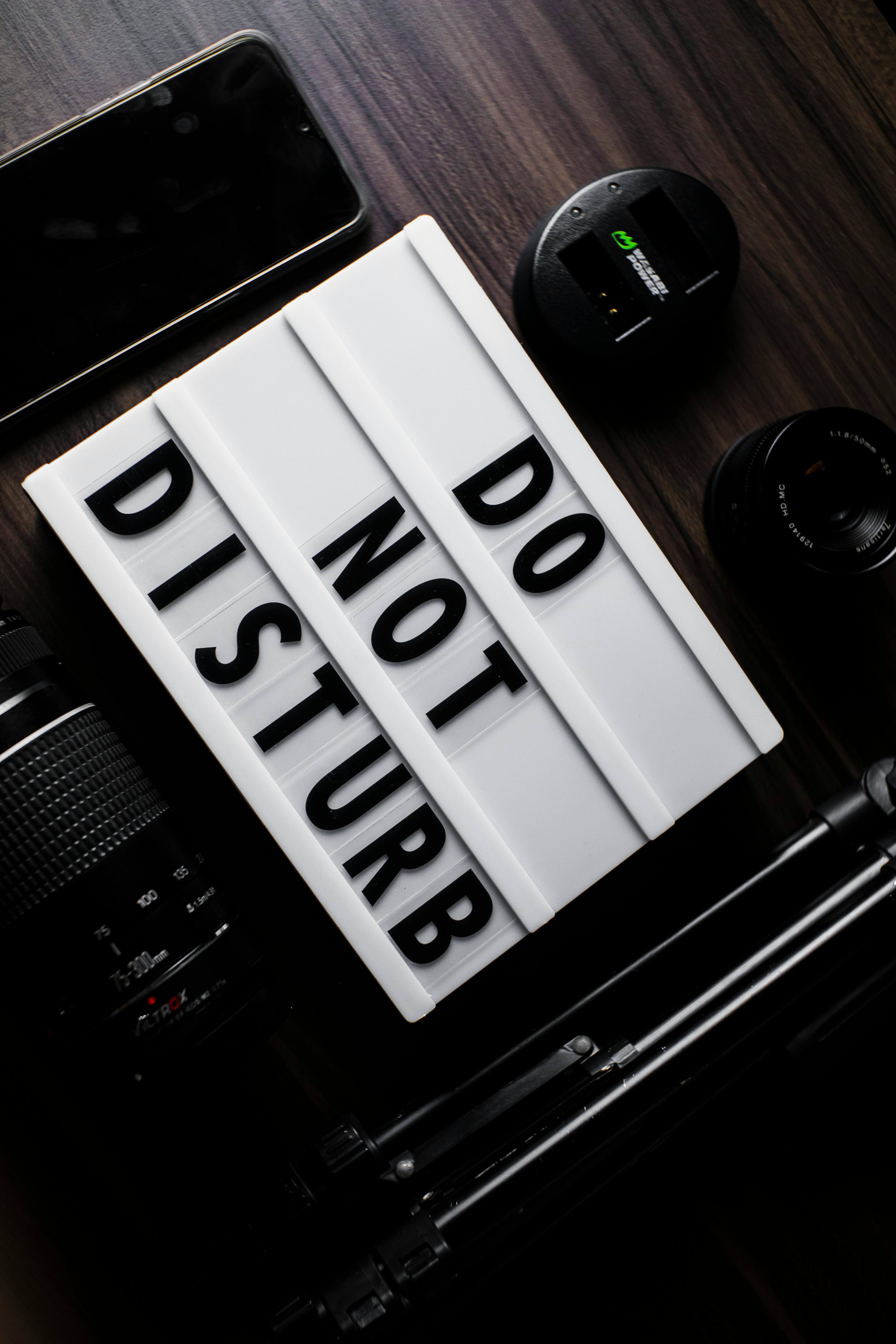 light up board and camera lenses