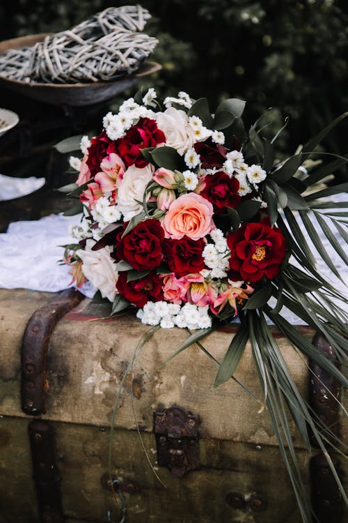 Foto profissional grátis de buquê de flores, cheio de cor, flores