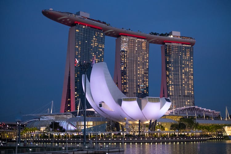 Marina Bay Sands At Night