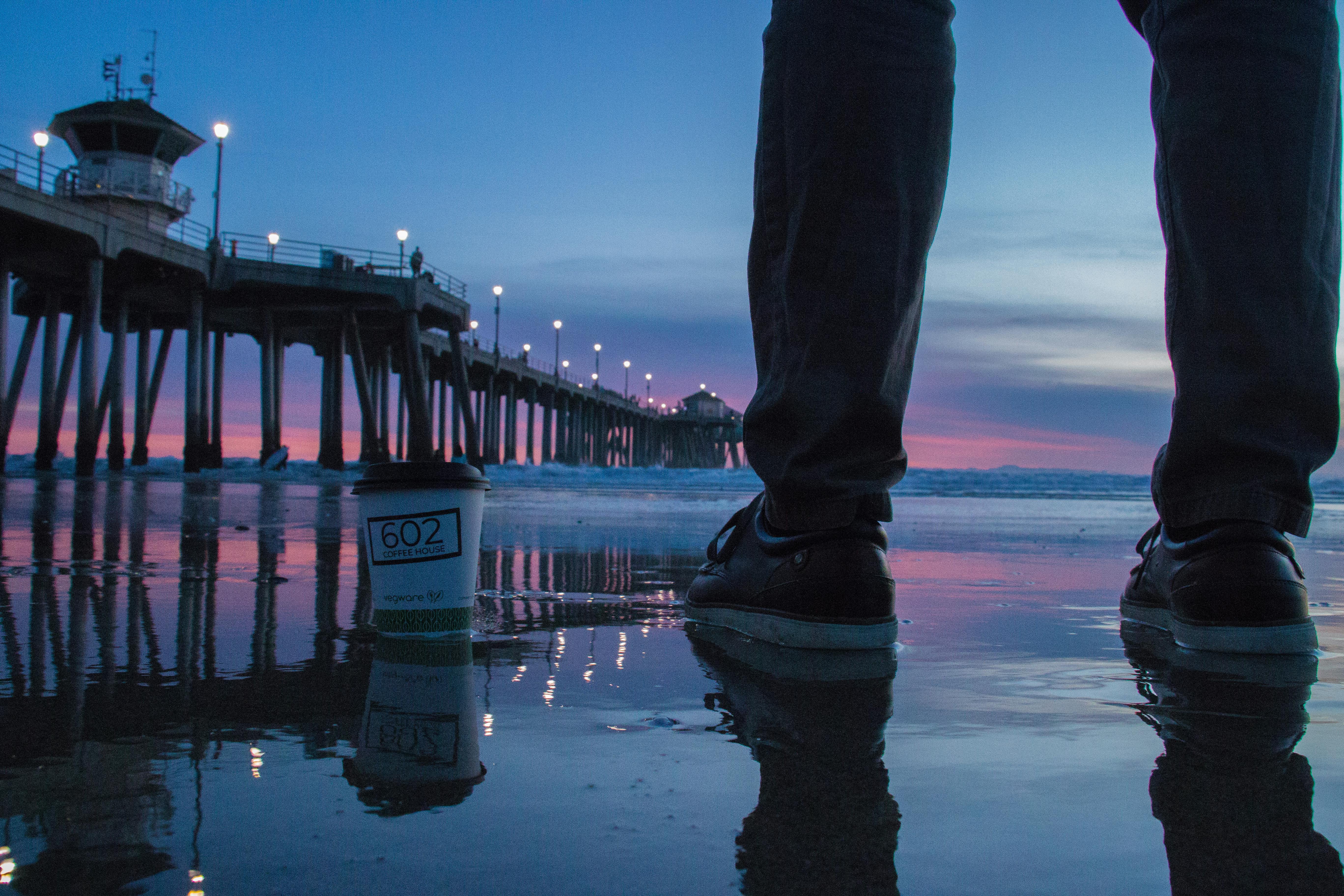 Free stock photo of beach, coffee, Coffee Time