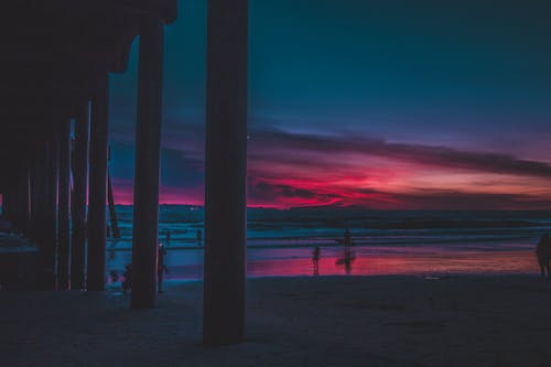 Free stock photo of adobe photoshop, beach, huntington