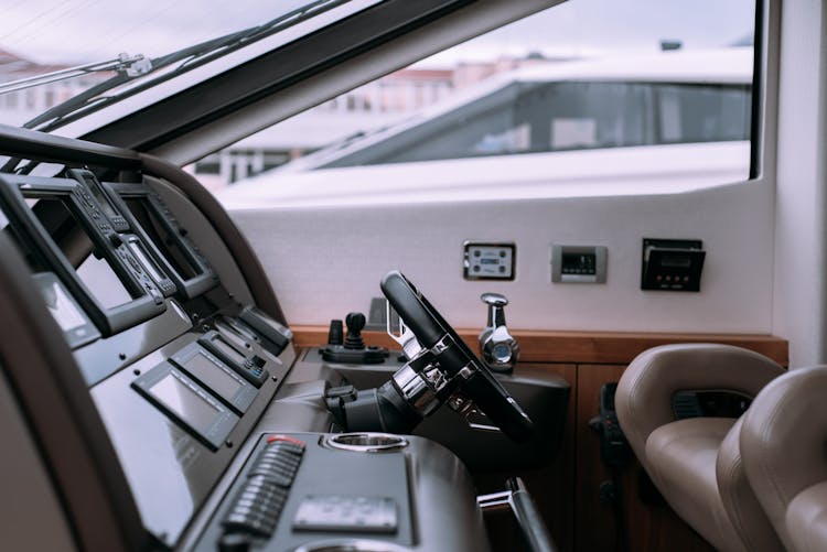 Luxury Interior Of A Yacht