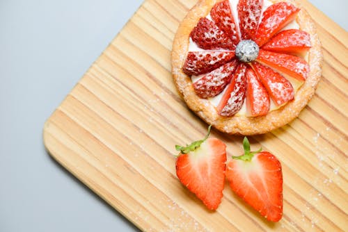Free Strawberry Tart Stock Photo