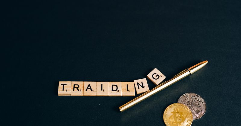 Abstract editorial data-visualization illustration in balanced, blue-toned tones representing USDT and the broader cryptocurrency market — crypto scenario analysis.