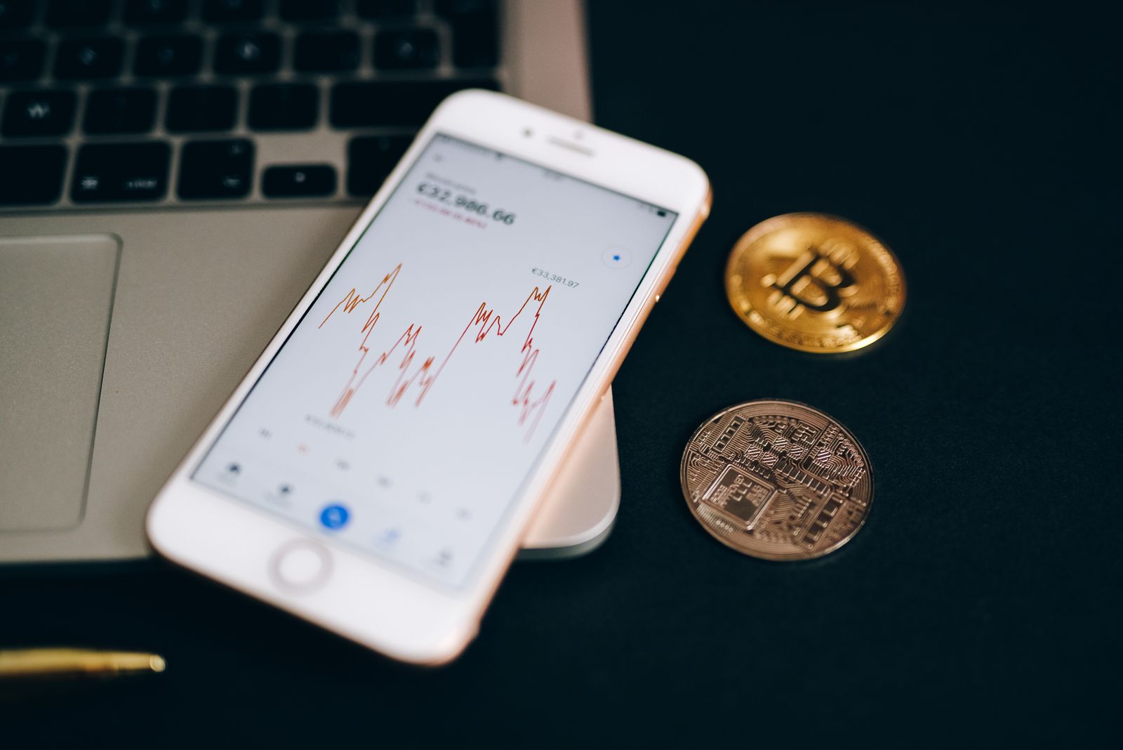 Investment analyst reviewing leveraged products and risk charts