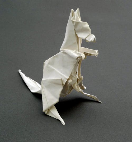 Foto profissional grátis de canguru, origami