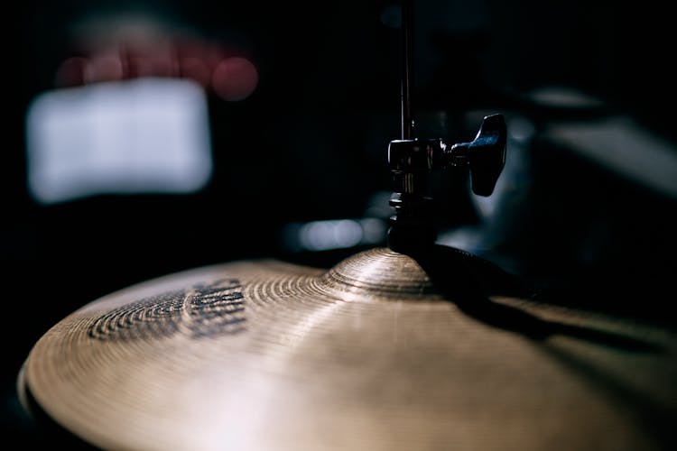 Close Up Of Drum Cymbal