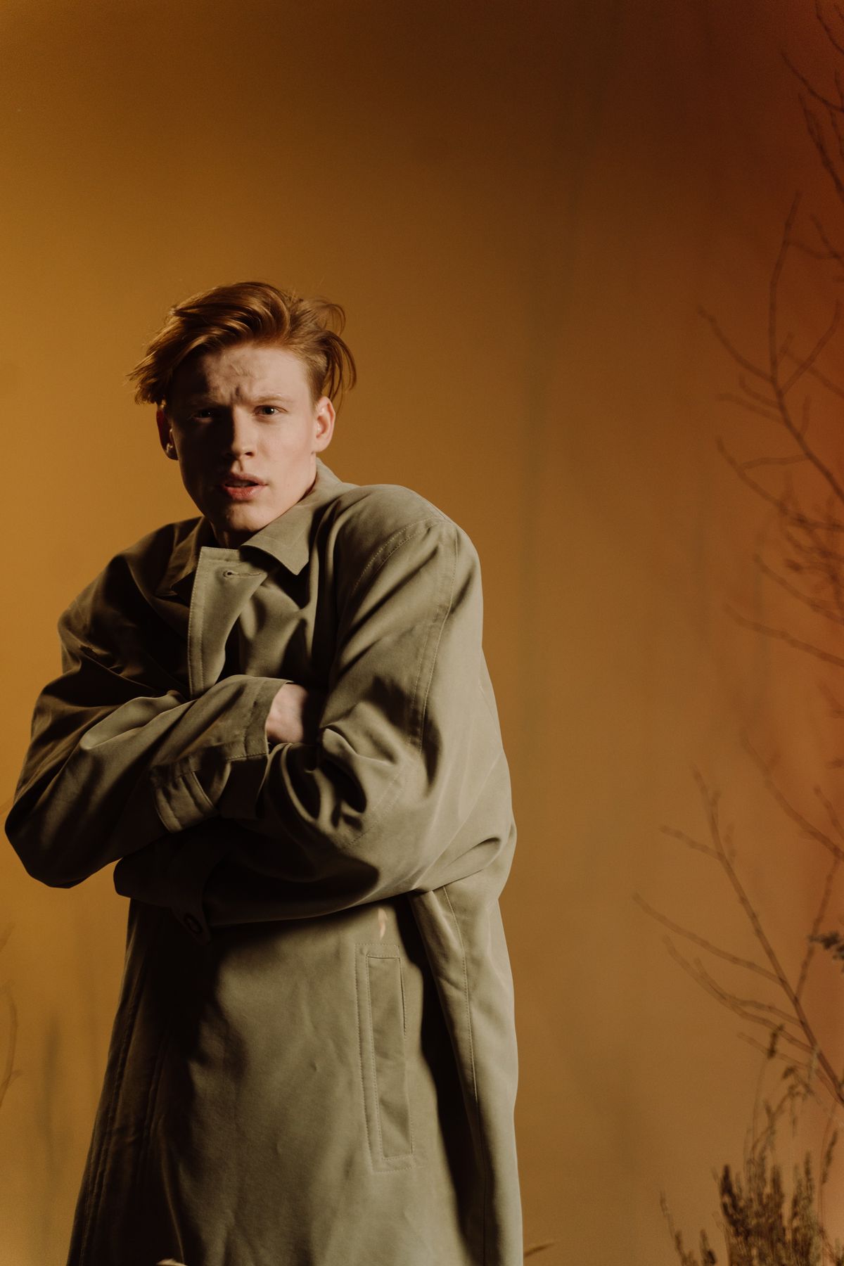 Men's Classic Trench Overcoat