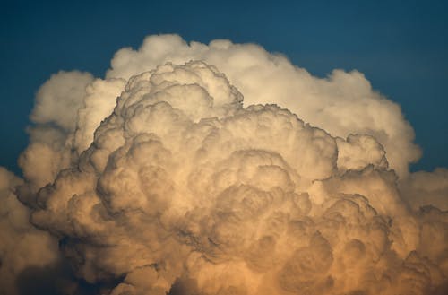 Free White Clouds in Blue Sky Stock Photo