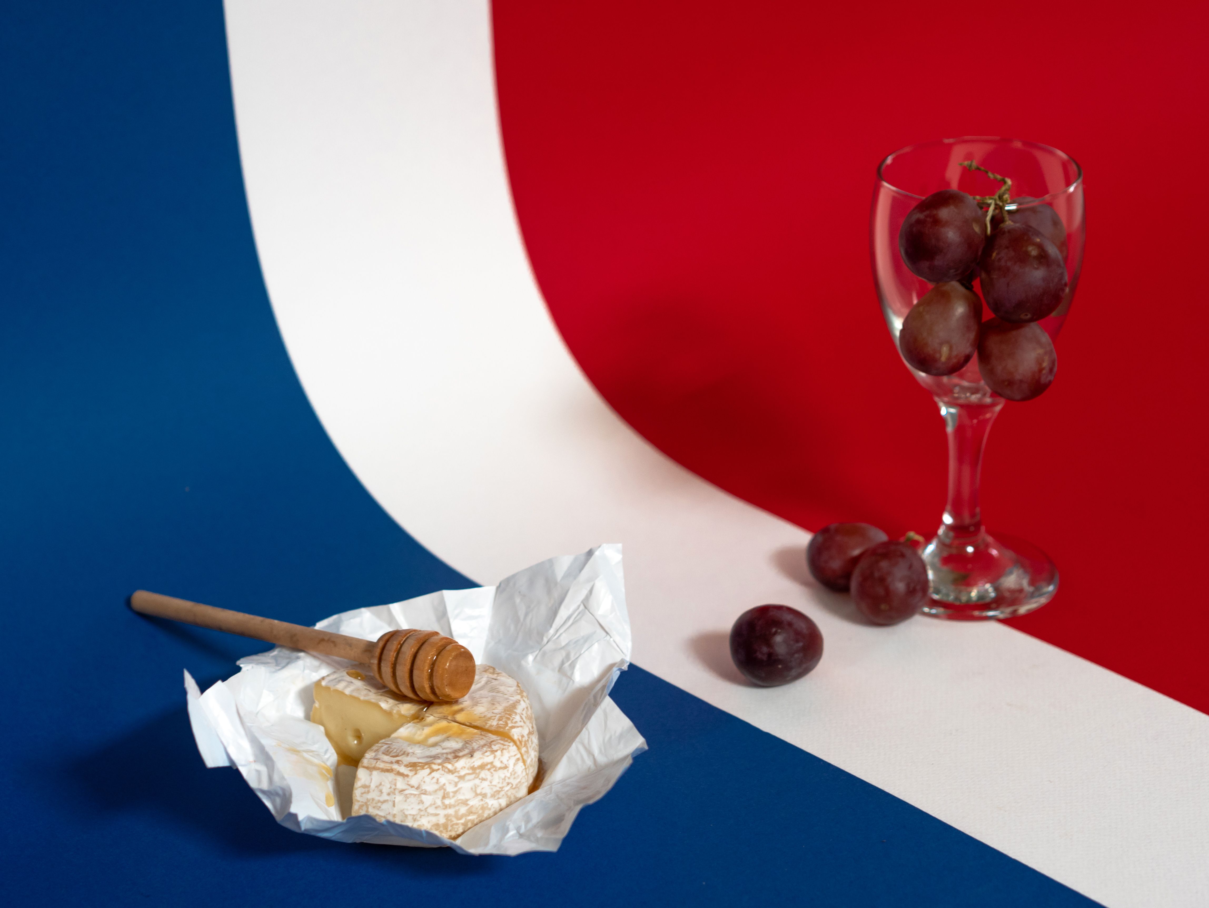 Rustic Croque Monsieur in Red Wine