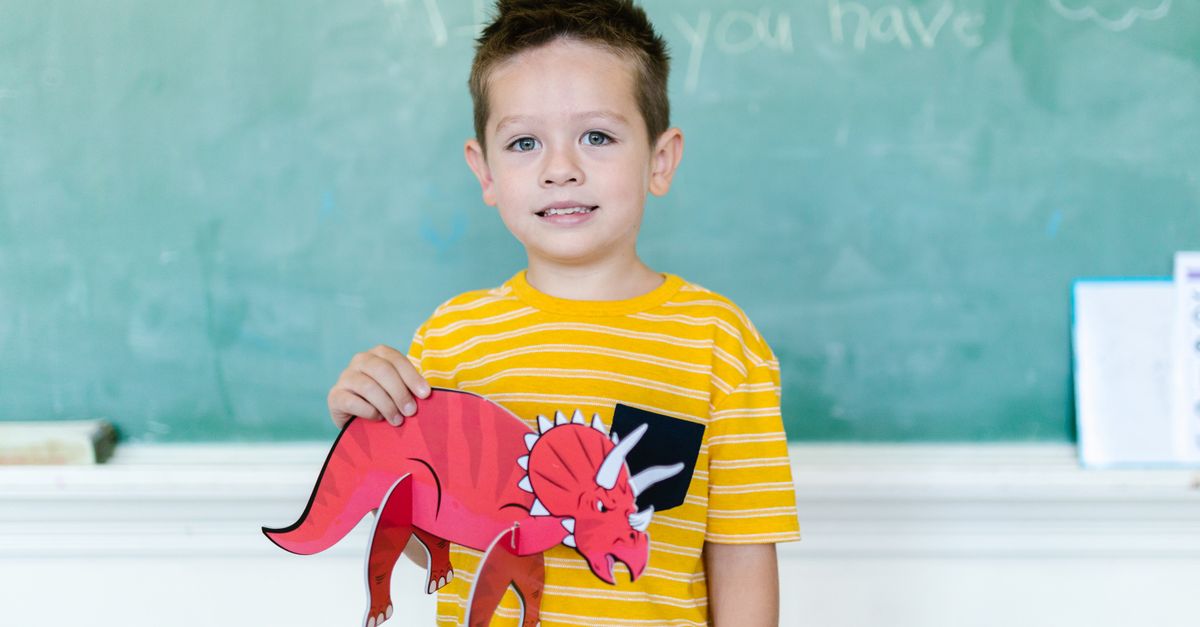 Dessin dinosaure : 25 modèles déco enfant