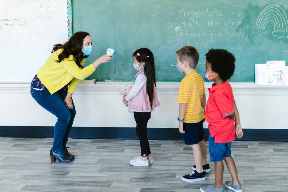 UK school safety inspection classroom
