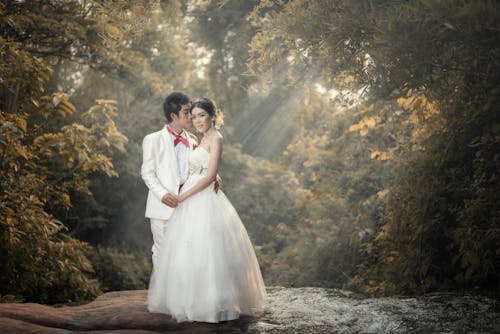 一起, 姻緣, 婚纱摄影 的 免费素材图片