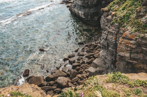 岩, 水域, 海の無料の写真素材