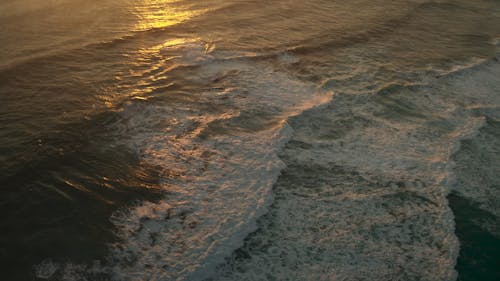 Aerial Photography of Waves