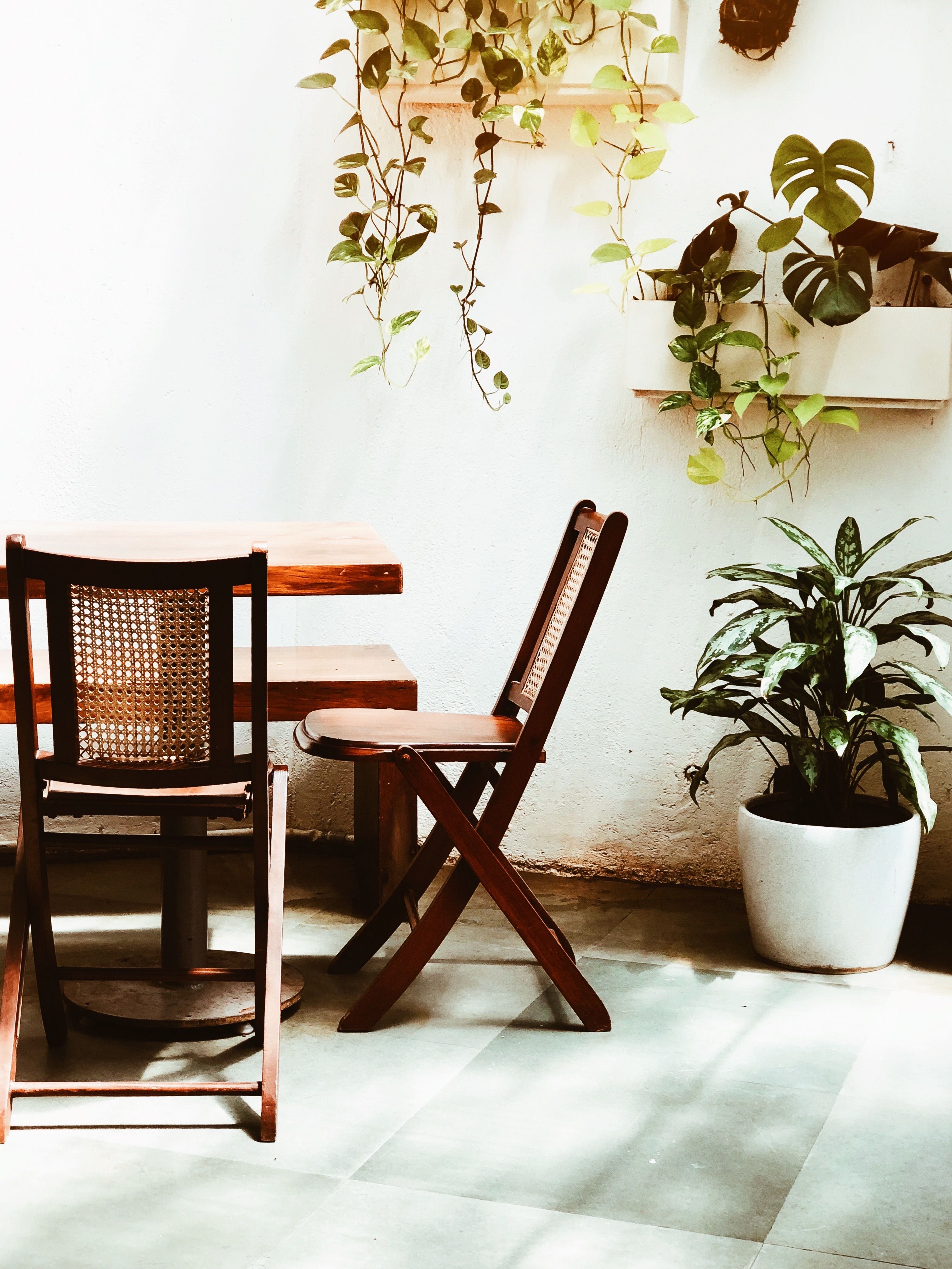 Brown Wooden Table With Chairs · Free Stock Photo