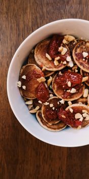 Nuts And Syrup Topping