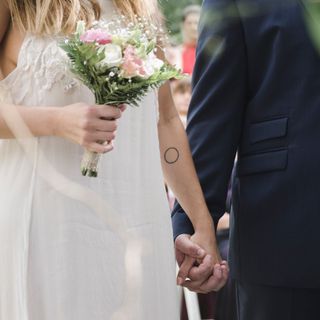 Wedding guest selfie for AI guest photo discovery