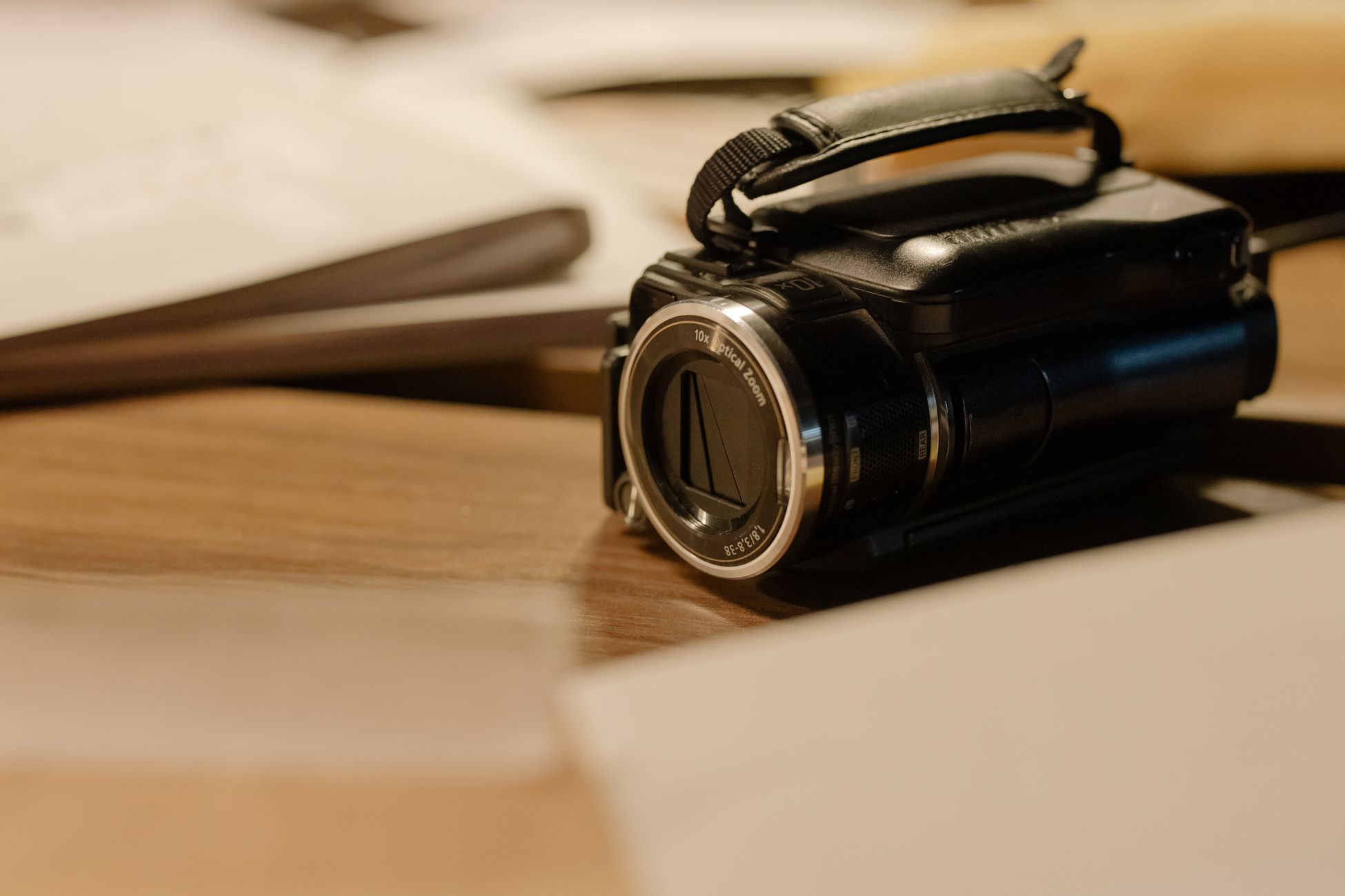 An electronic gadget captures the essence of technological advancement.