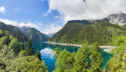 Lake Among Mountains