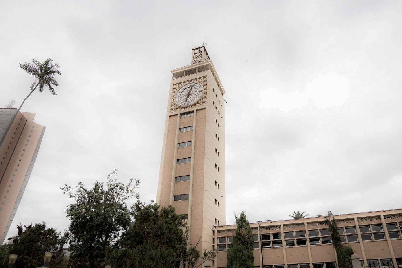 Parliament clock tower near KICC in Nairobi