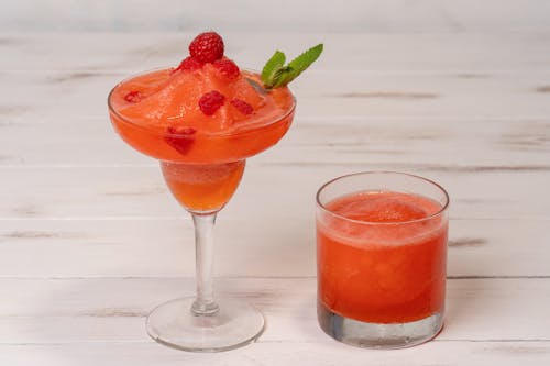 Free Icy Drinks on Cocktail Drinks Stock Photo