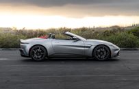 Grey Convertible Coupe on Road