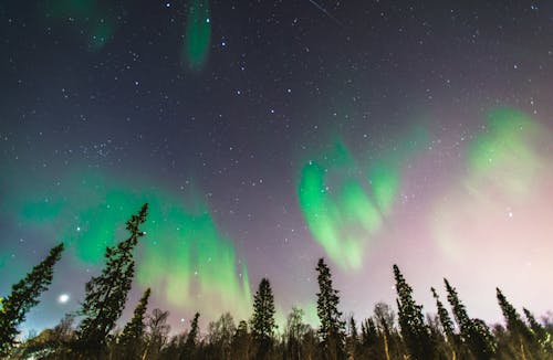 Aurora Borealis Lights in the Sky
