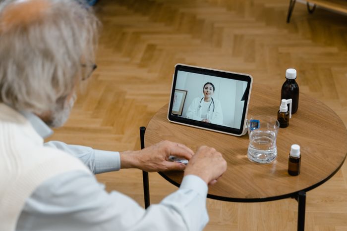 Consulta médica virtual por videollamada