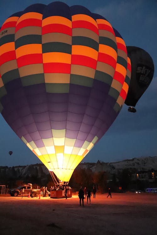 Gratuit Imagine de stoc gratuită din balon cu aer cald, colorat, flacără Fotografie de stoc