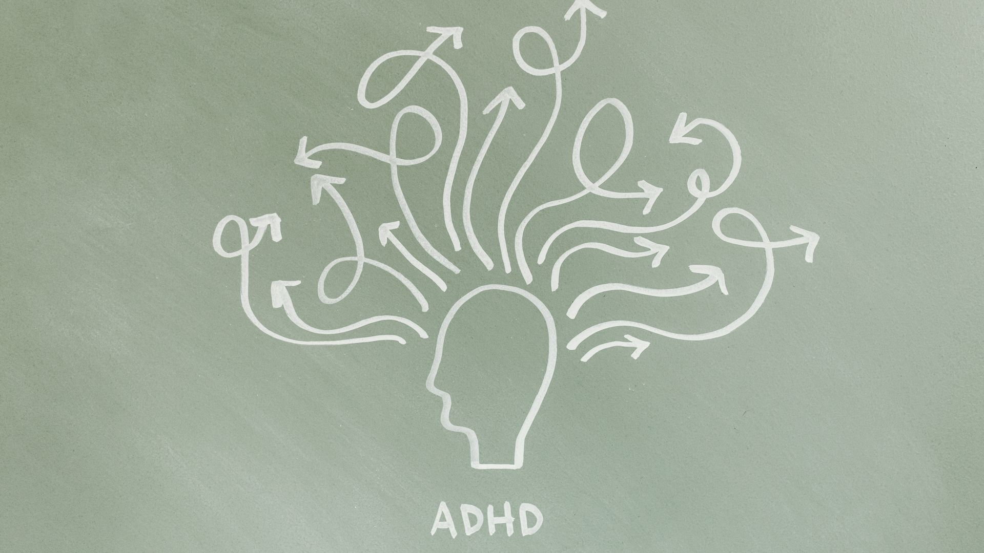Cognitive Enhancers That Work: Unlocking Your Brain's Potential Abstract representation of ADHD with arrows symbolizing scattered thoughts — cognitive enhancers that work
