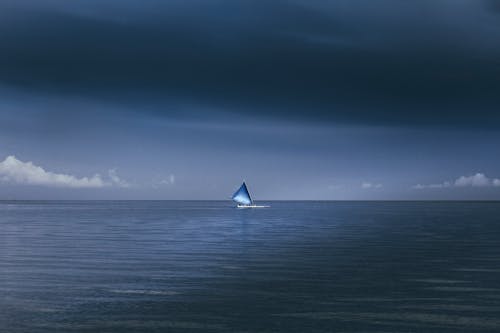 Free stock photo of blue, boat, landscape