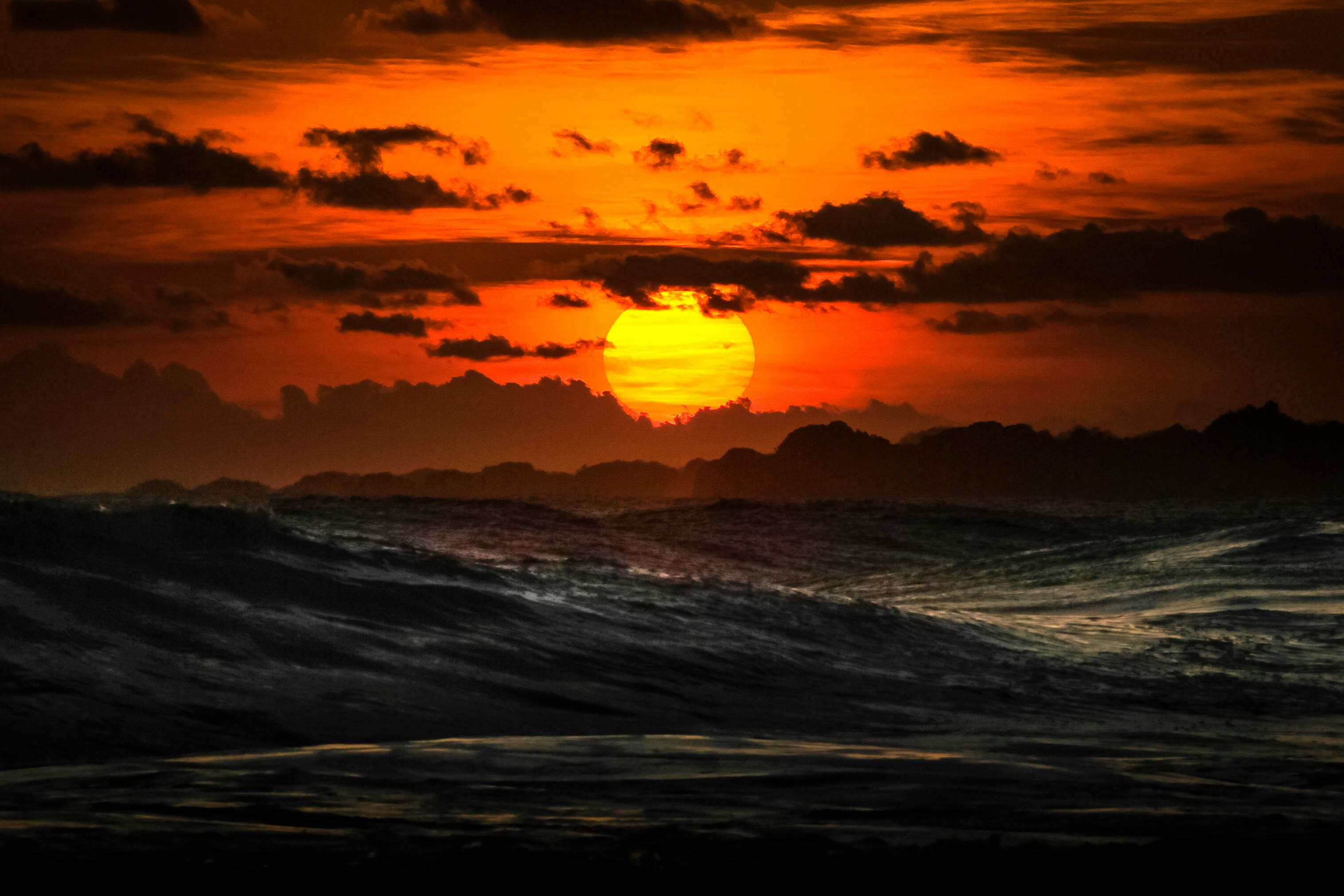 Free stock photo of beach, golden hour, landscape