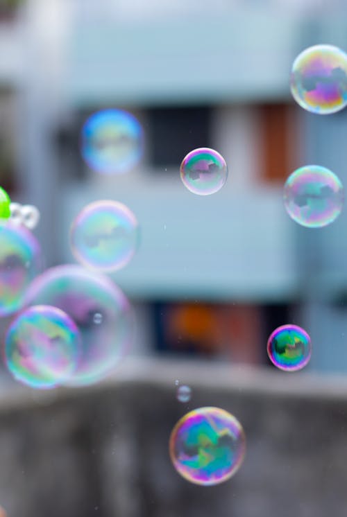 Selective Focus Photography of Bubbles