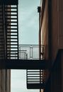 Backdoor Staircase of a Building