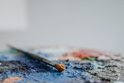 A Paint Brush Used in Painting