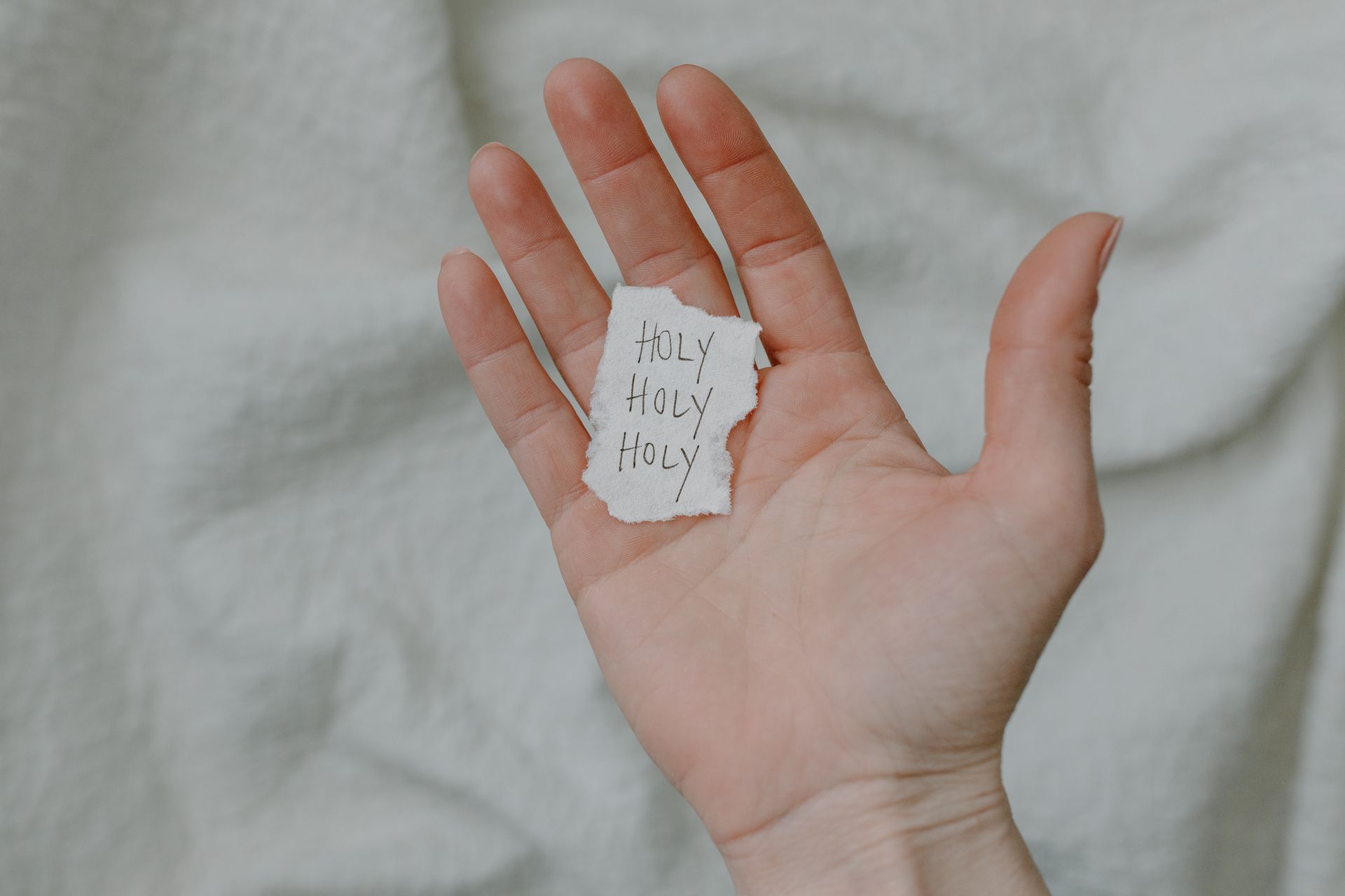 A Piece of Paper with Words