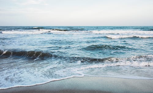 Ingyenes stockfotó horizont, hullámok, óceán témában