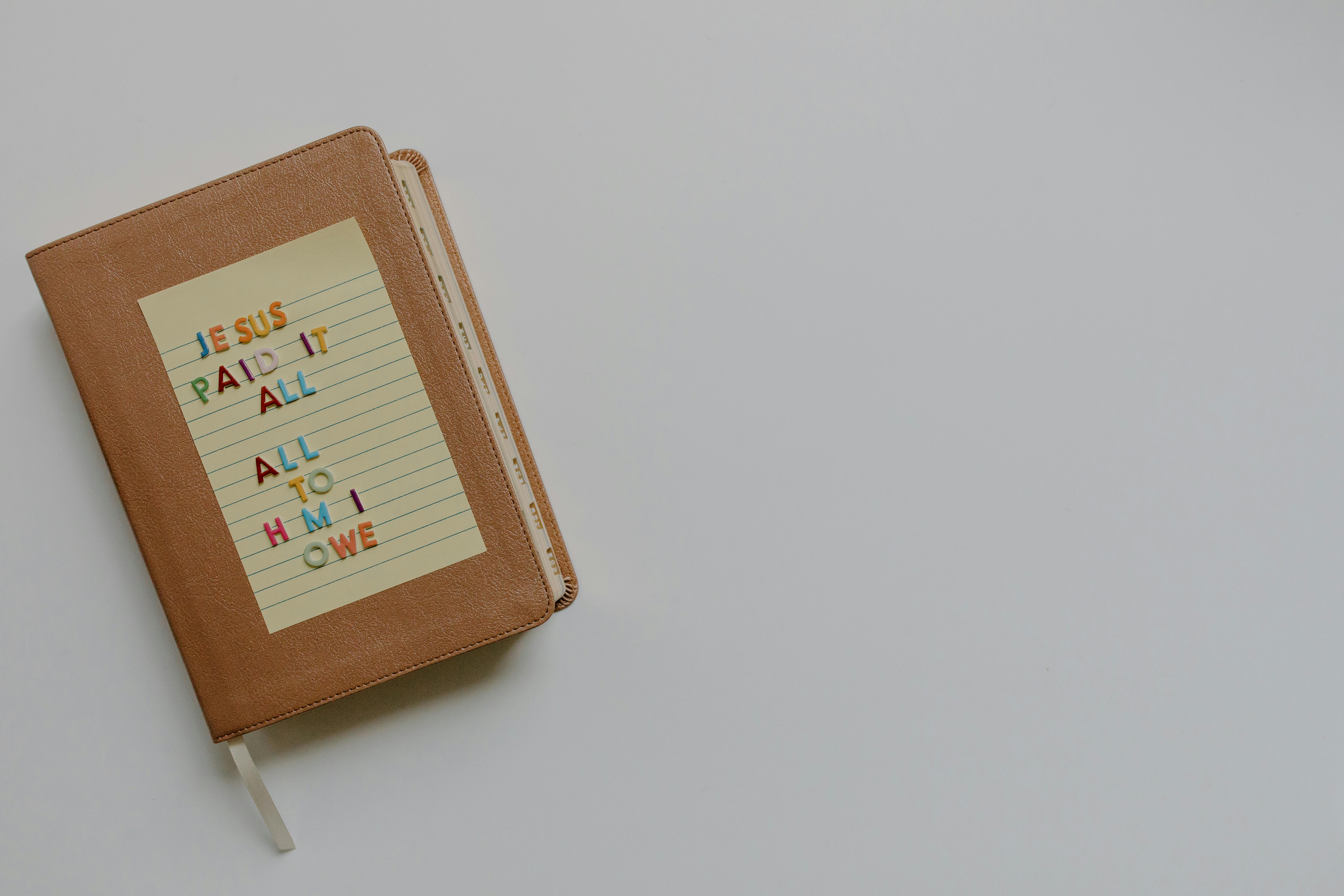 brown wooden frame on white table