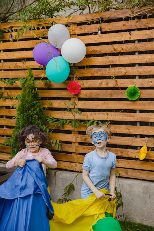 Kids Having Fun in a Party