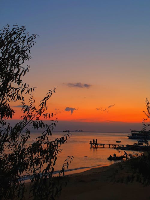 Dawn Sky over Lake