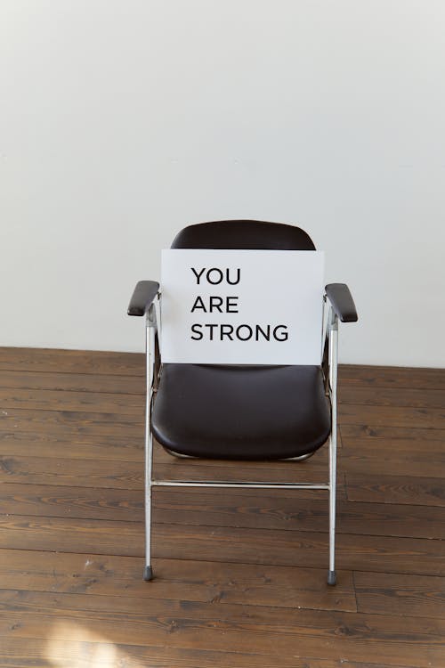 Support Text on Chair