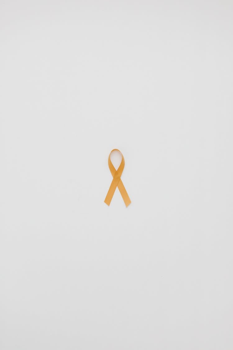 Ribbon For Cancer Victim