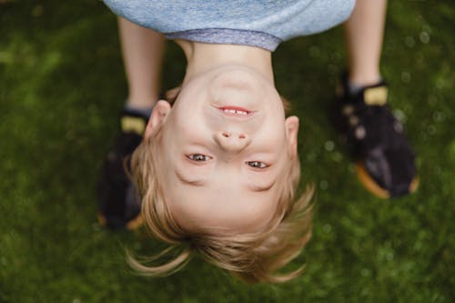 Close-up Photo of Cute Young Boy 