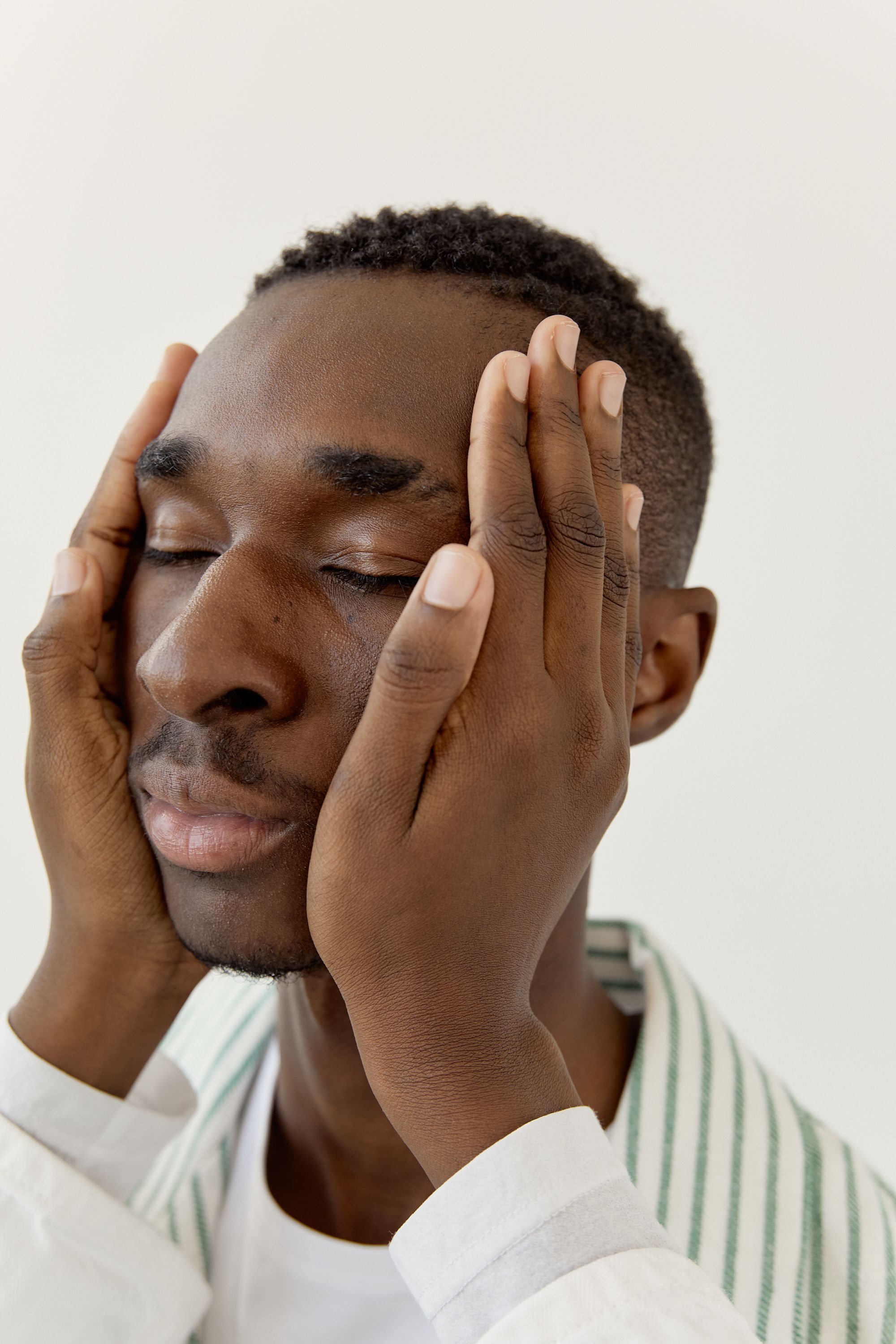 Person Holding Man's Face · Free Stock Photo