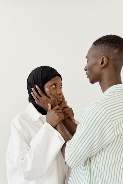 Imagine de stoc gratuită din ajutor, atinge, cuplu musulman